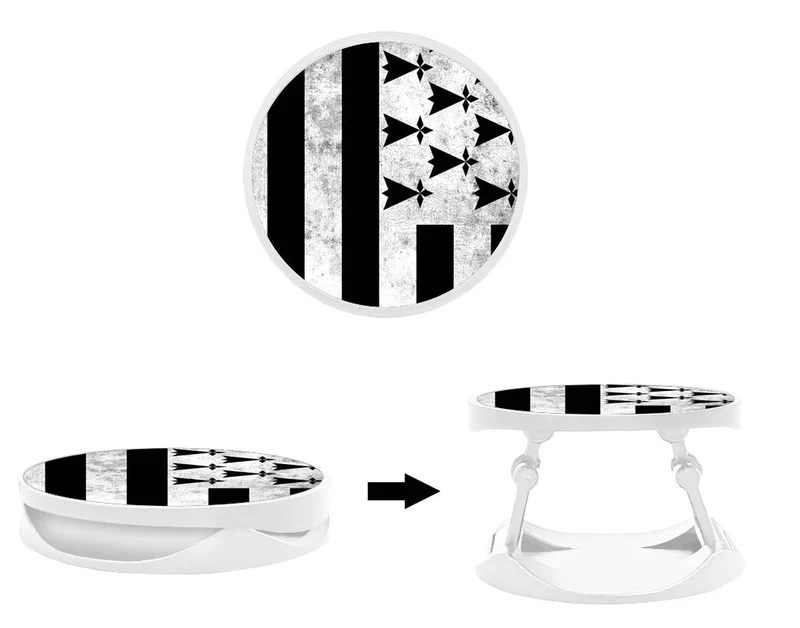Grip imprimé | Design Drapeau Bretagne