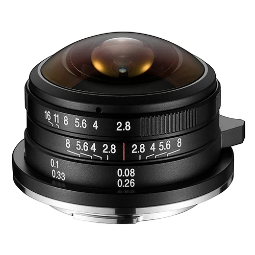 Laowa 4mm f / 2.8 Fisheye circulaire pour Fuji X