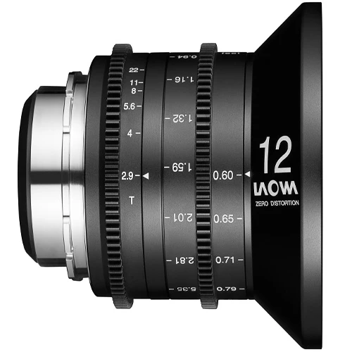 Laowa 12mm t/2.9 ZERO-D Cine Objectif pour Arri PL