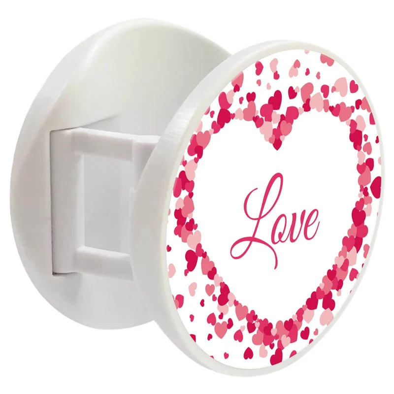 Grip imprimé | Design Confettis de Coeurs Love