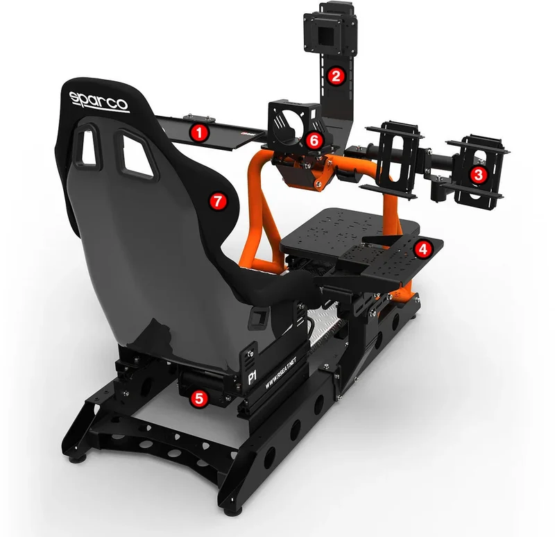 RSeat P1 Orange