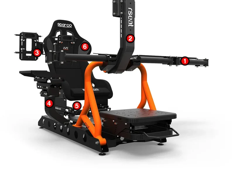 RSeat P1 Orange