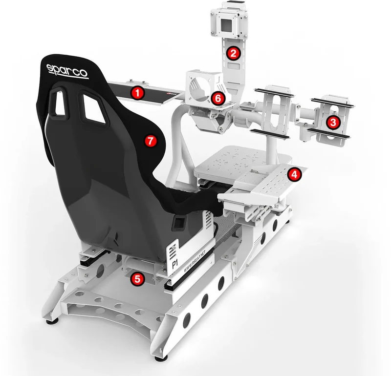 RSeat P1 Blanc