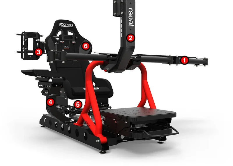 RSeat P1 Rouge