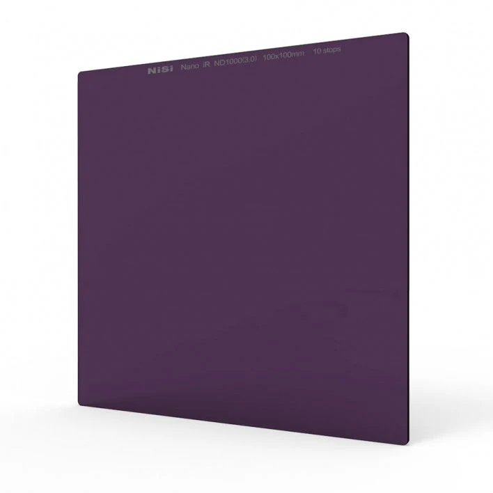 NiSi Nano iRND1000 (3.0) 100 x 100mm Filtre Gris 10 Arrêts