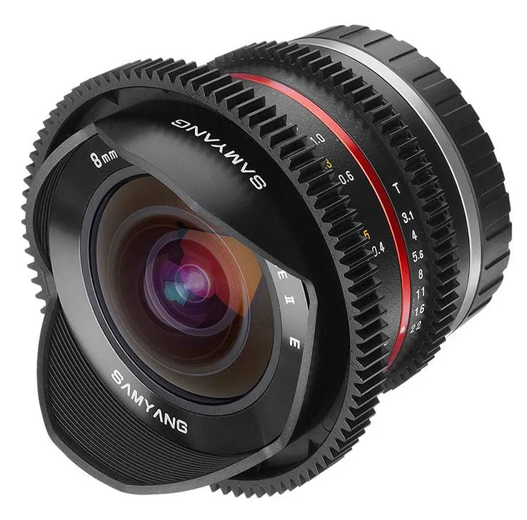 Samyang 8mm T3.1 Cine UMC Fisheye II Sony Monture E