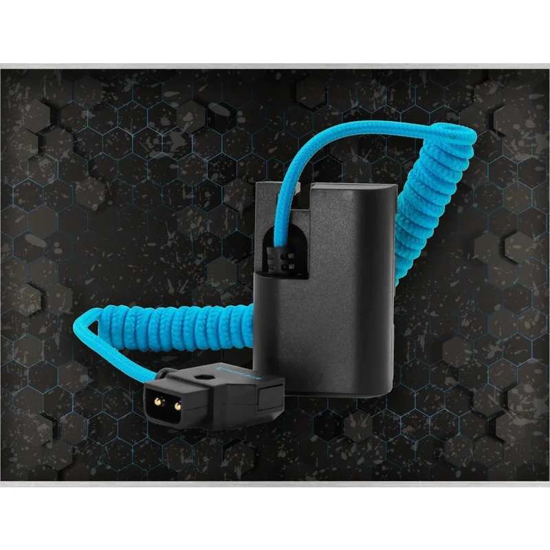 Kondor Blue D-Tap Câble vers Batterie Factice Canon LPE6