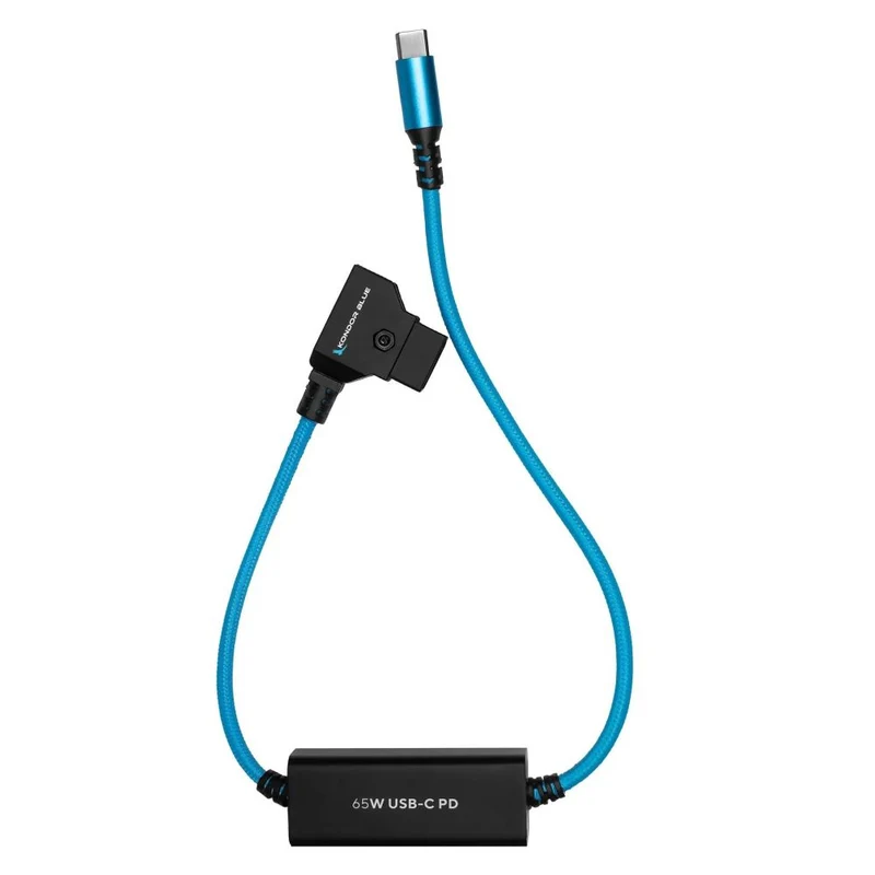 Kondor Blue 16" D-Tap To USB C Power Delivery Câble pour R5C