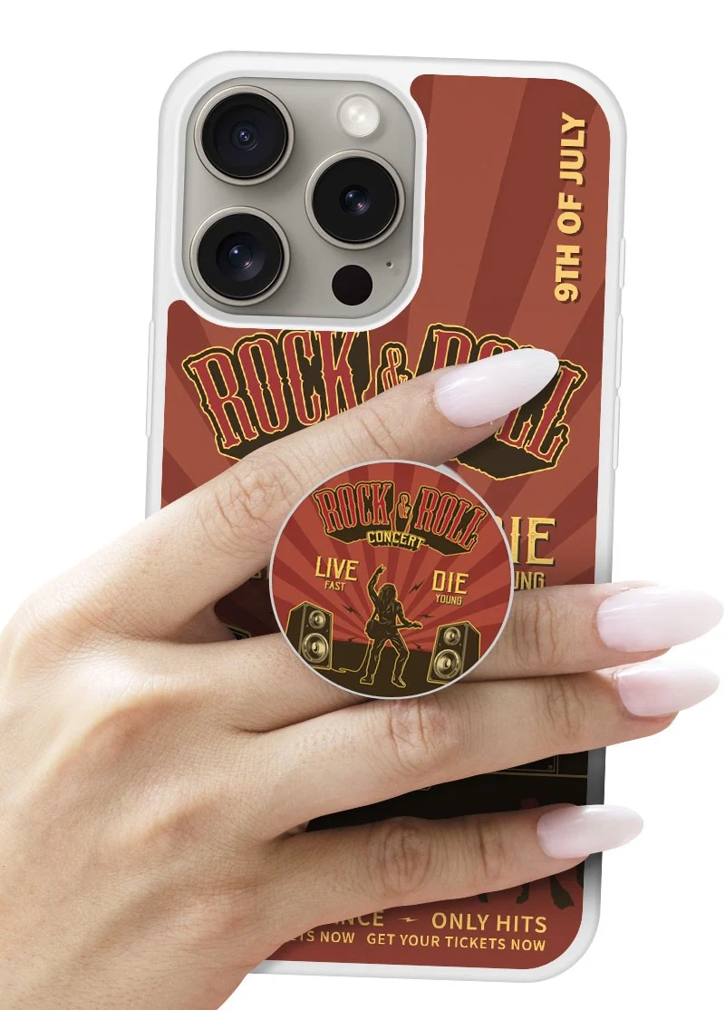 Grip imprimé | Design Rock and roll