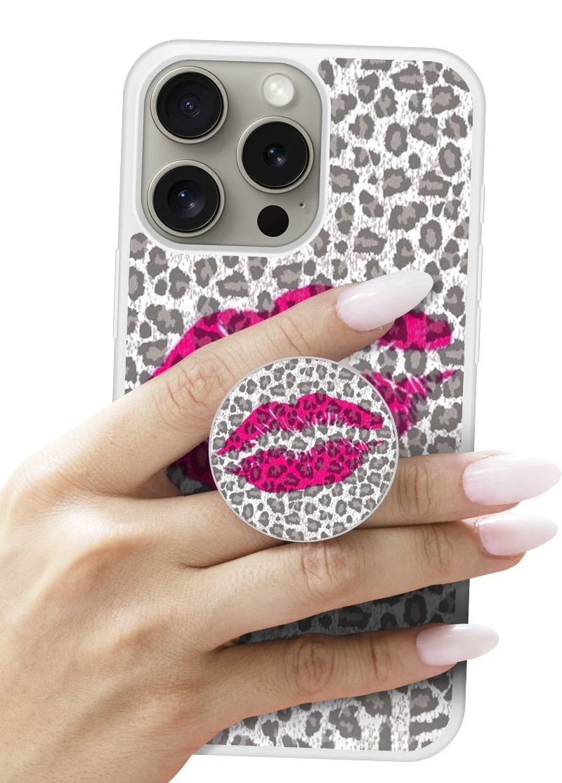Grip imprimé | Design Baiser léopard