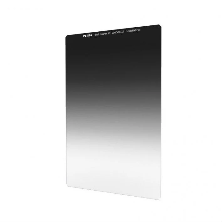NiSi Soft Nano iR GND8 (0,9) 100 x 150mm 3 Stop Filtre Graustufen