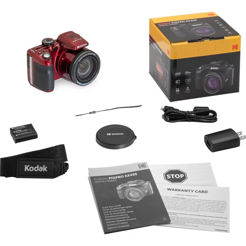 Kodak Pixpro AZ425 rouge