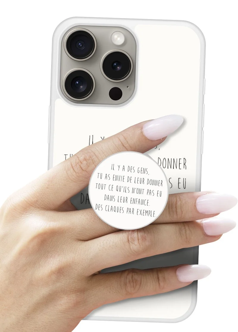 Grip imprimé | Design Citation 01