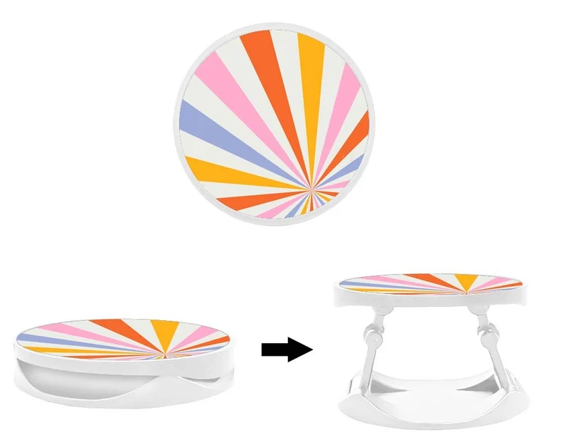 Grip imprimé | Design Circle rainbow
