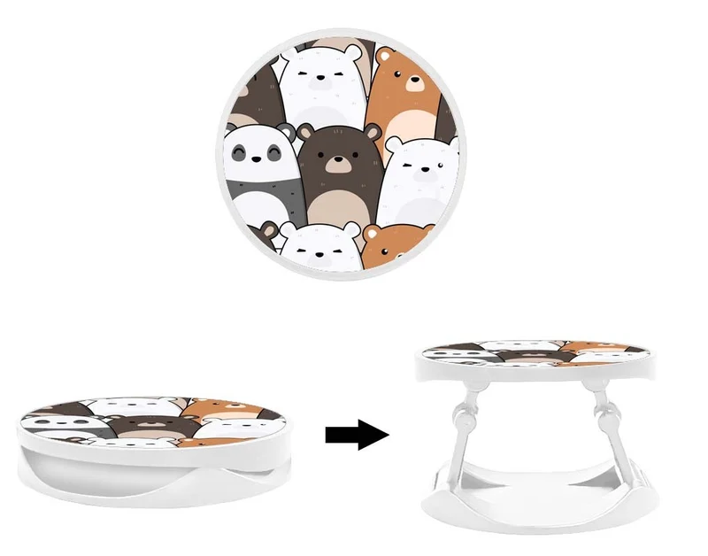 Grip imprimé | Design Réunion de Nounours