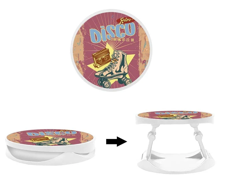 Grip imprimé | Design Retro disco