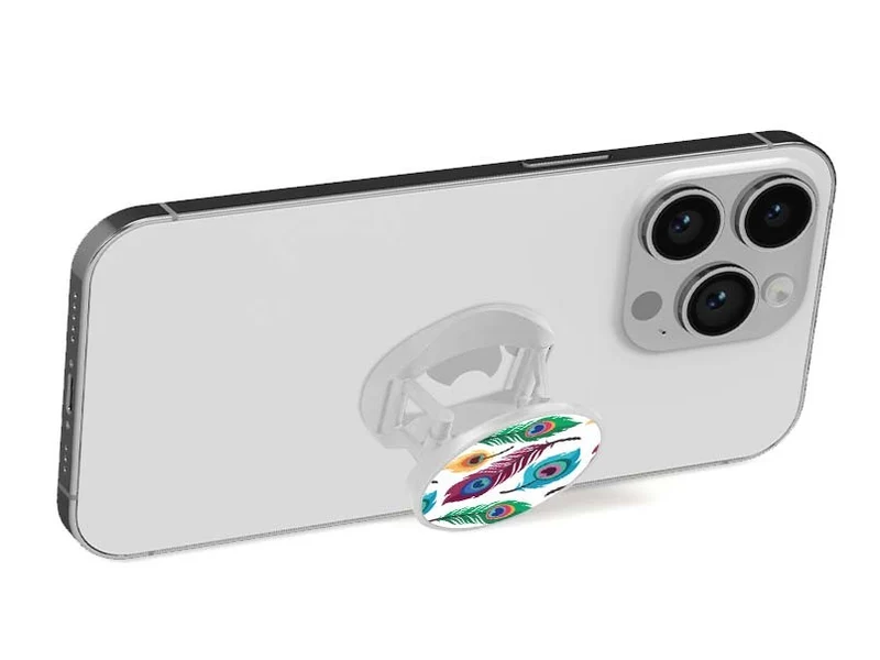Grip imprimé | Design Plume de Paon