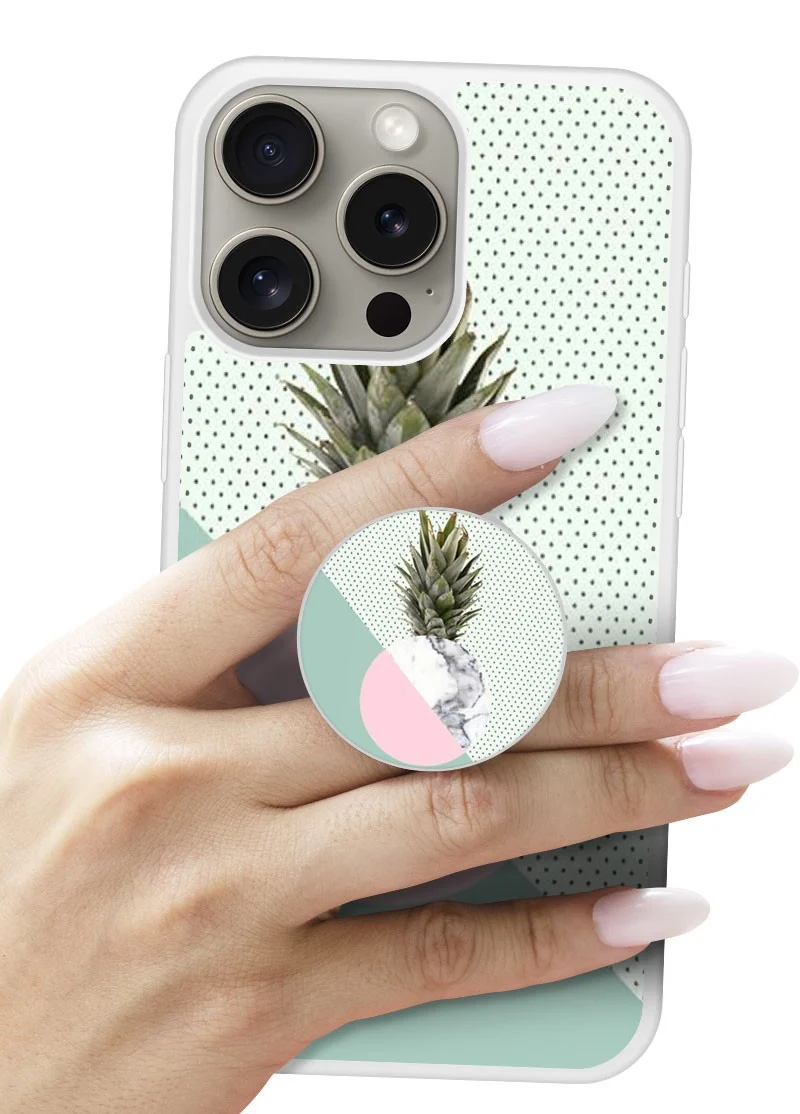 Grip imprimé | Design Ananas marbre