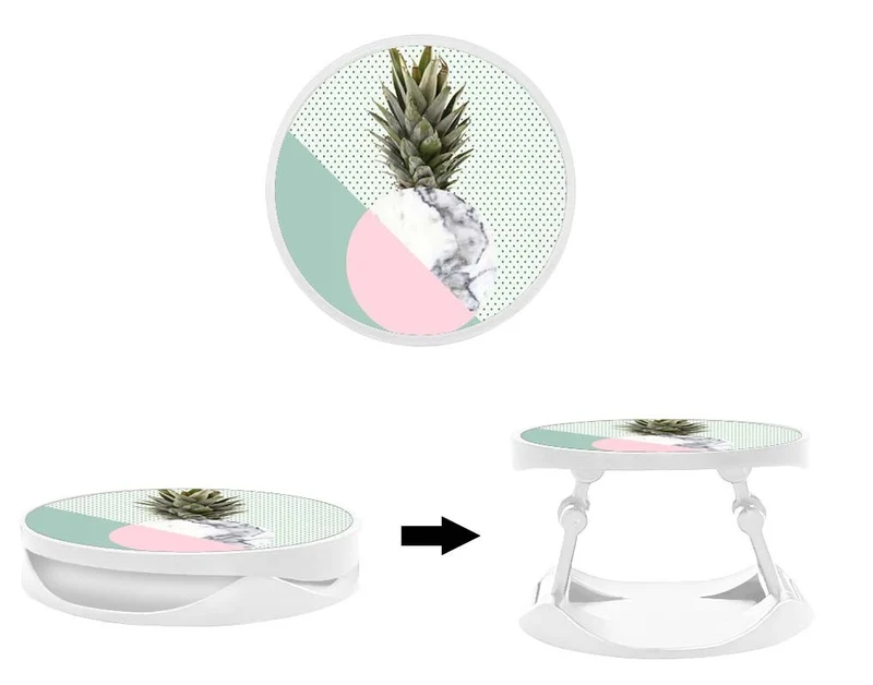Grip imprimé | Design Ananas marbre