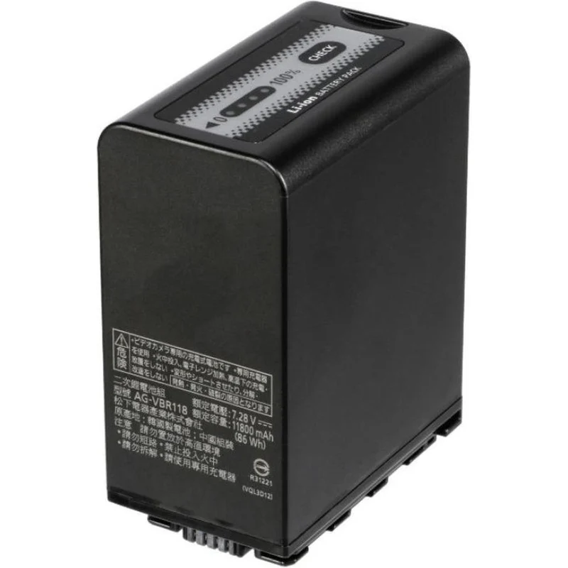 Panasonic Batterie AG-VBR118GC Li-Ion 11 800 mAh