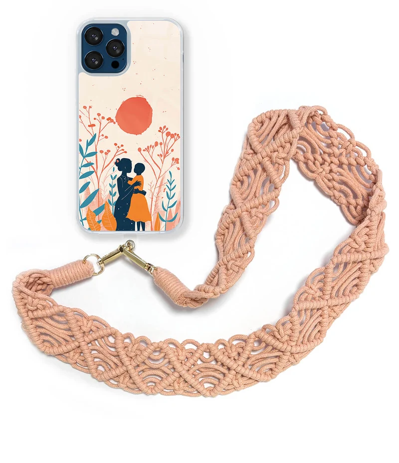 Cordon tressé pour téléphone | Braided
