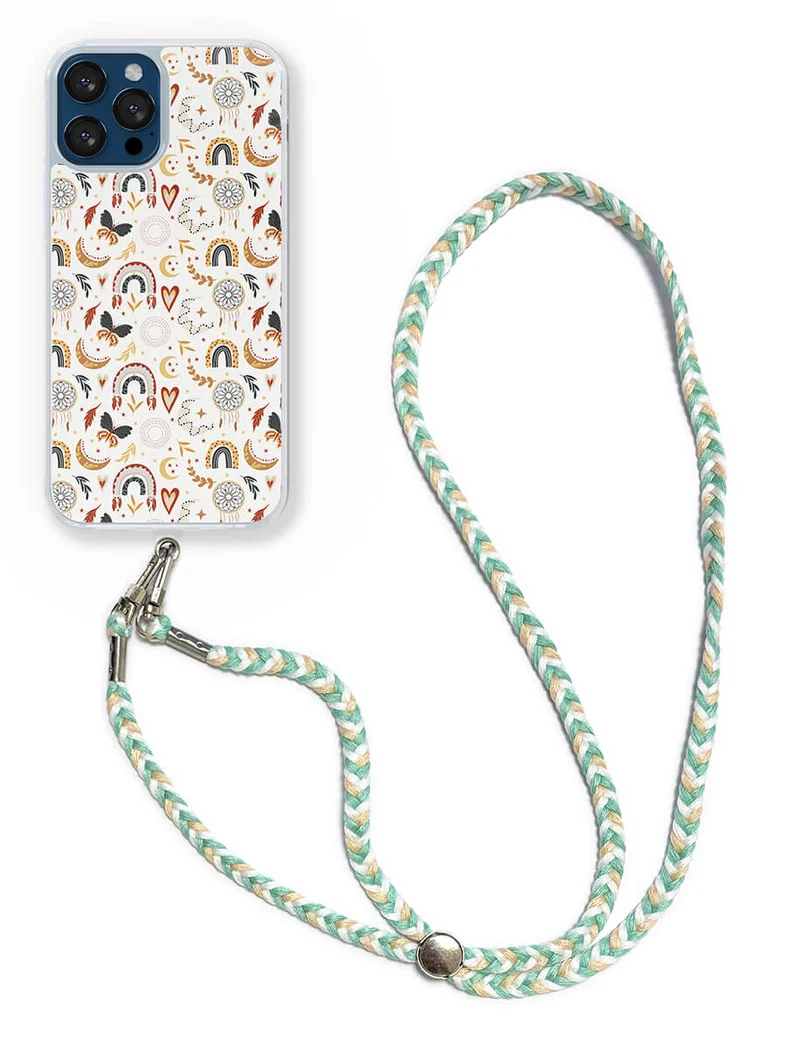 Cordon tressé long pour téléphone | Twist