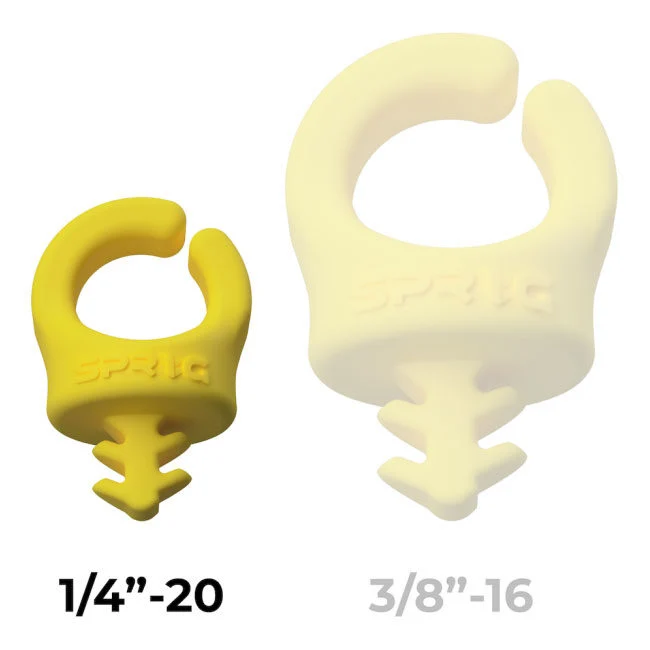 SPRIG Câble Opening 9mm 1/4”-20, Jaune, 6-Pack