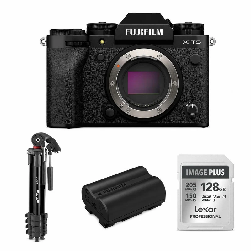 Fujifilm X-T5 Noir Holiday Kit
