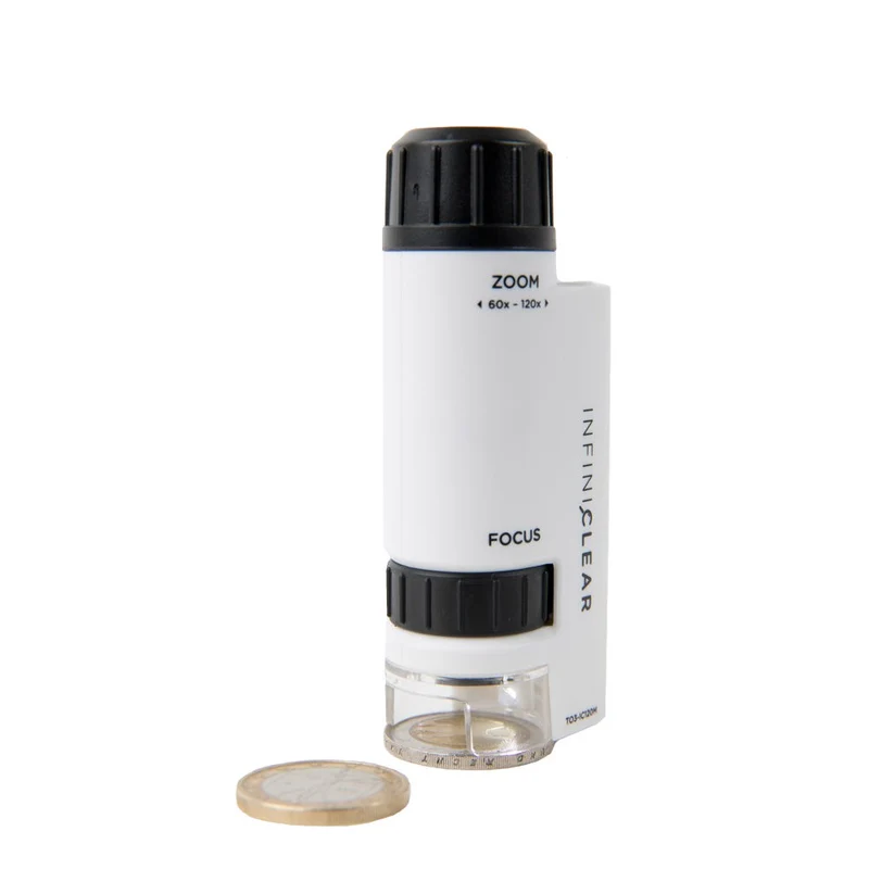 Cokin 60-120X Mini microscope avec éclairage LED