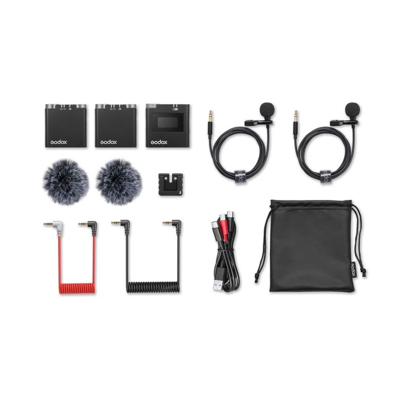 Godox Virso S M2 Système de Microphone sans Fil (Version Sony)