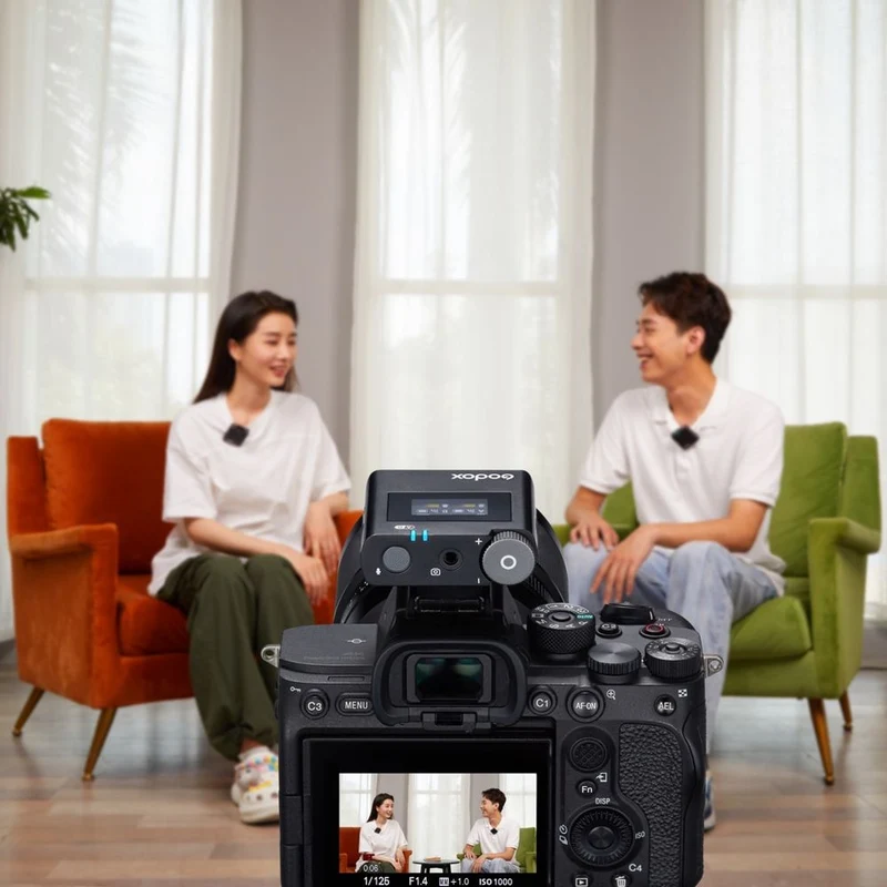 Godox Virso S M2 Système de Microphone sans Fil (Version Sony)