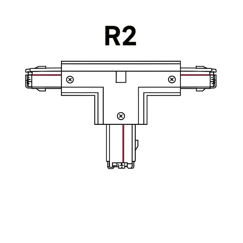 Absinthe Lights A-Track 3-Phase T Connector
