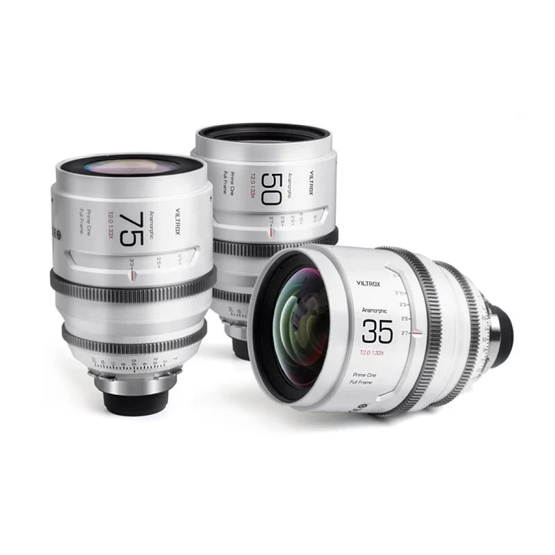 Viltrox Anamorphic Cine Set 35, 50, 75mm T2.0 1.33x PL-mount