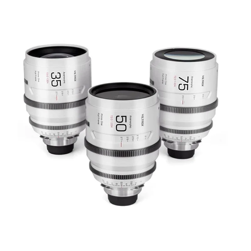 Viltrox Anamorphic Cine Set 35, 50, 75mm T2.0 1.33x PL-mount