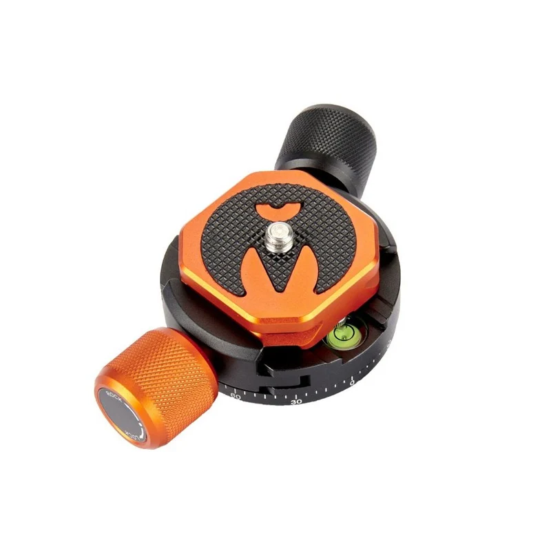 3 Legged Thing Adaptateur universel de pince panoramique avec plaque QR noir/cuivre