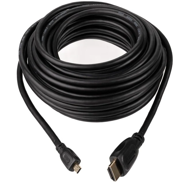 Caruba HDMI Male - Micro HDMI Male Câble (No Chipset), 10 m