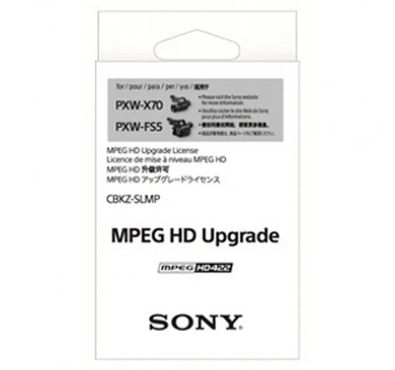Sony CBKZ-SLMP MPEG HD Upgrade (CBKZ-SLMP)