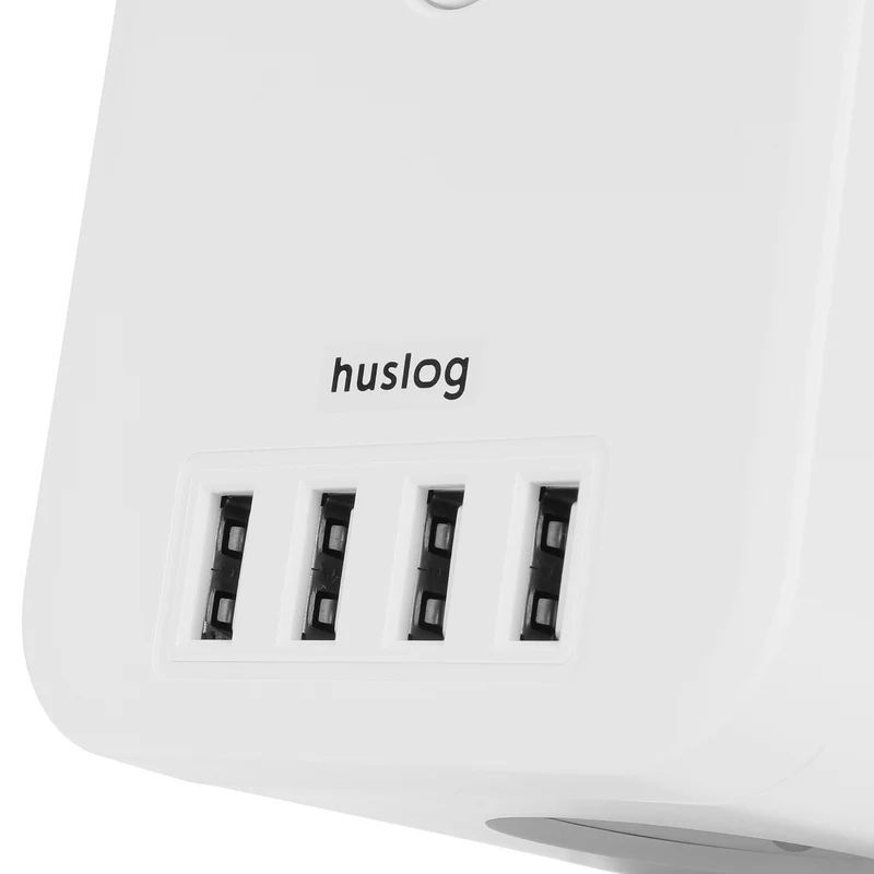 Rallonge avec 3 prises Huslog - Blanc