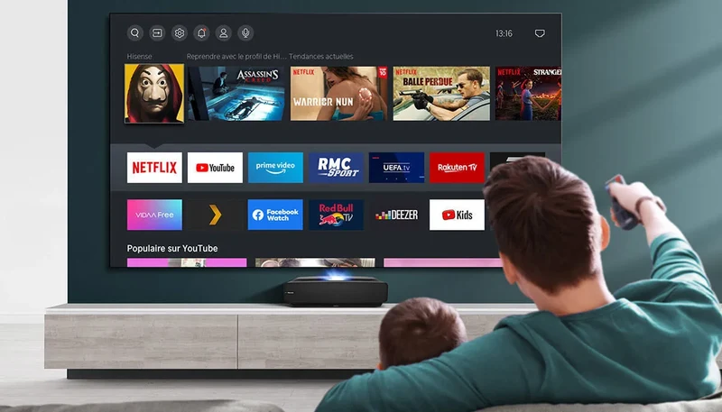 Hisense 100L5F-B12 Noir