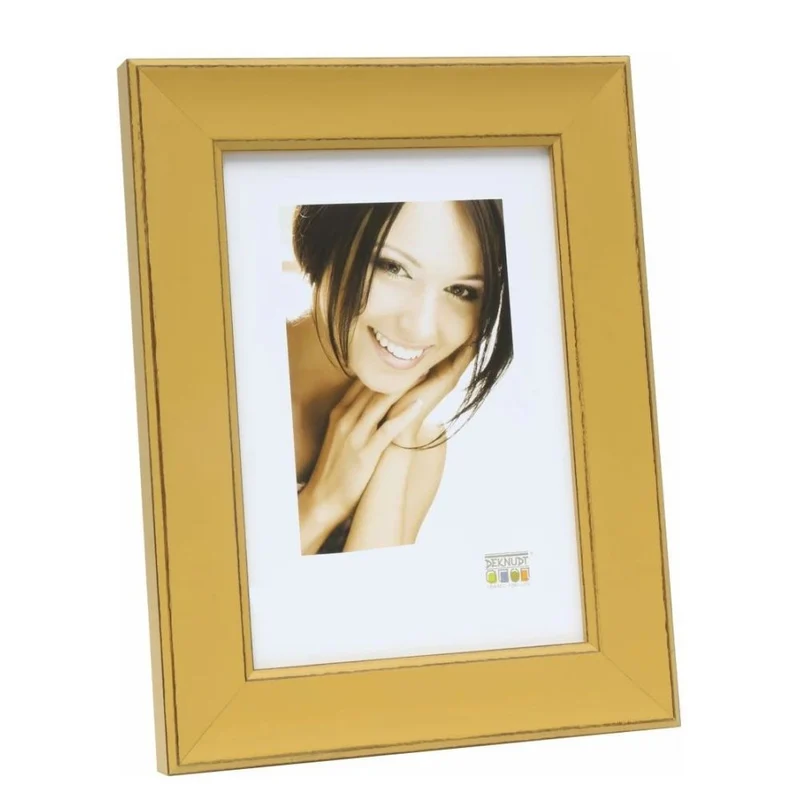 Deknudt S45YF5 Cadre photo 15x20 jaune ocre