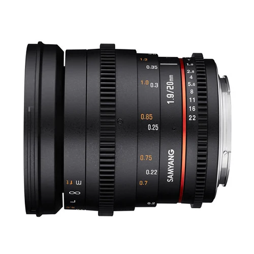 Samyang 20mm T1.9 ED AS UMC VDSLR Canon