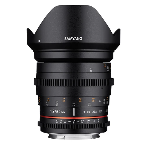 Samyang 20mm T1.9 ED AS UMC VDSLR Canon