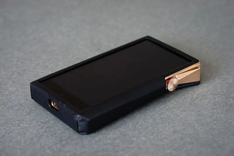 Astell Kern Étui Cuir Premium Noir pour SP2000