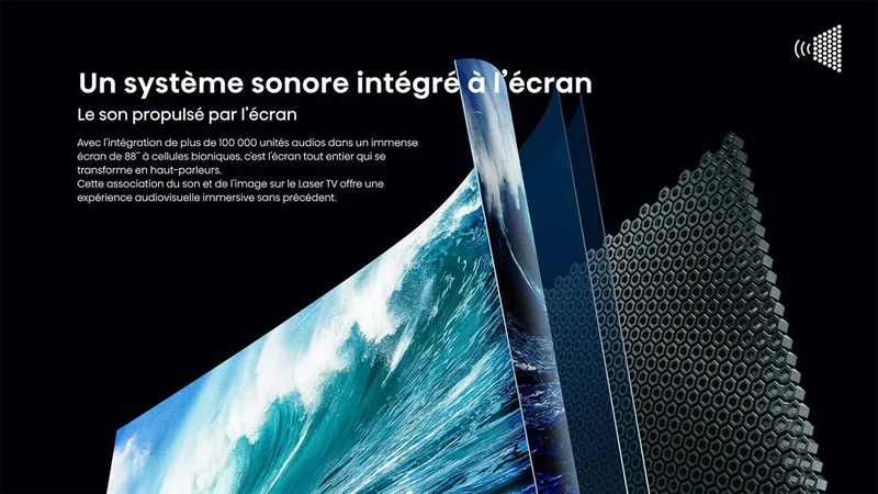 Hisense 88L5VG Noir