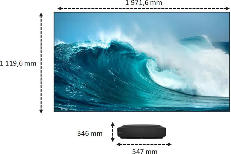 Hisense 88L5VG Noir