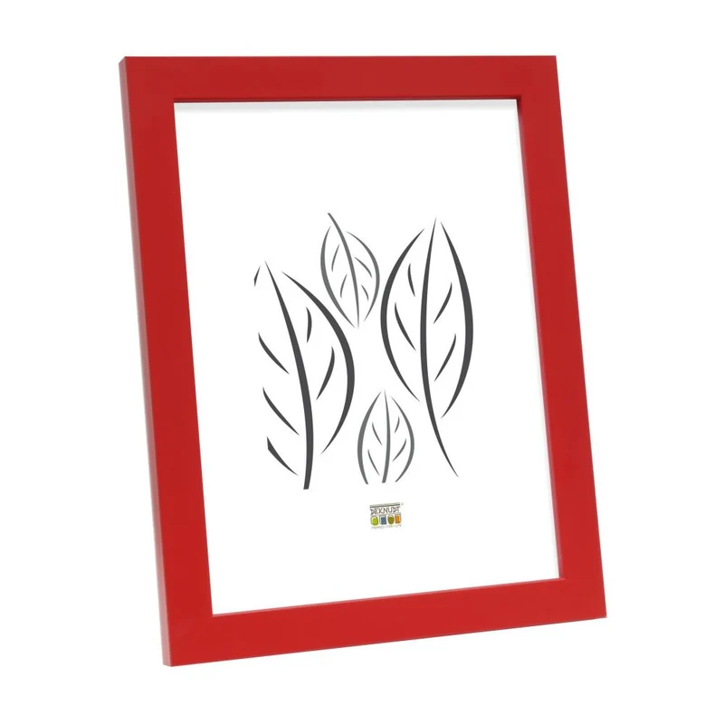 Deknudt Cadre photo moderne en rouge 9x13 S45SK4