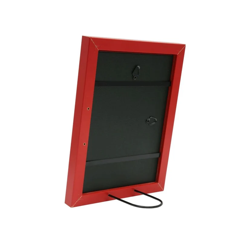 Deknudt Cadre photo moderne en rouge 9x13 S45SK4