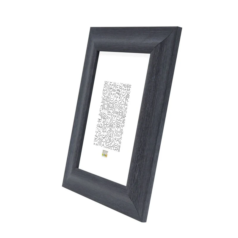Deknudt Cadre photo noir avec structure en bois 15x20 S45MF2