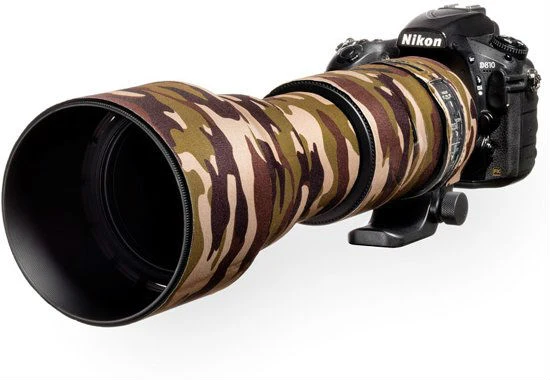 EasyCover Objectif Oak pour Sigma 150-600mm f/5-6.3 DG OS HSM C Marron Camouflage