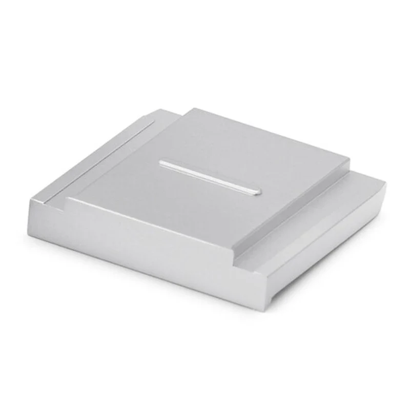 Leica 19655 Hotshoe Cover, aluminium, anodisé argent